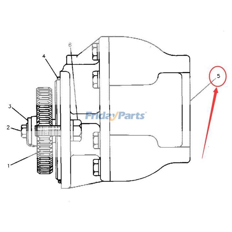FridayPartsで油圧ギア ポンプピラー CATを購入