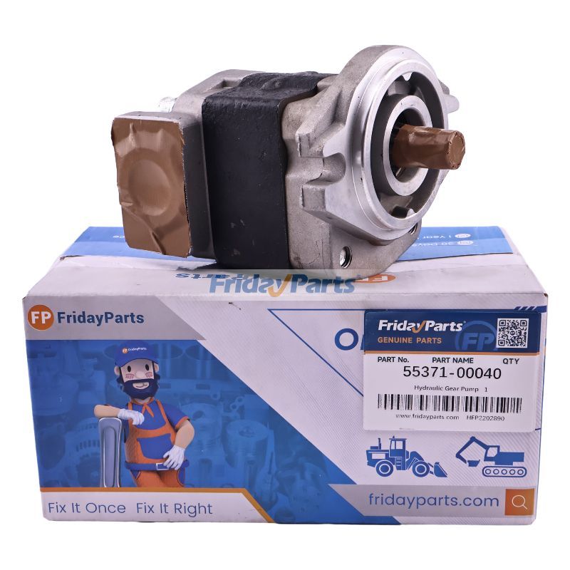 三菱クローラードーザー BD2 BD2H BD2J 用油圧ギアポンプ 55371-00040