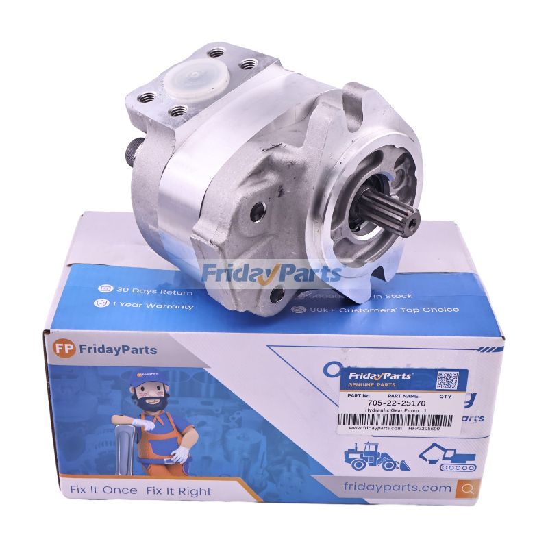 Hydraulic Gear Pump 705-22-25170 7052225170 for Komatsu Truck