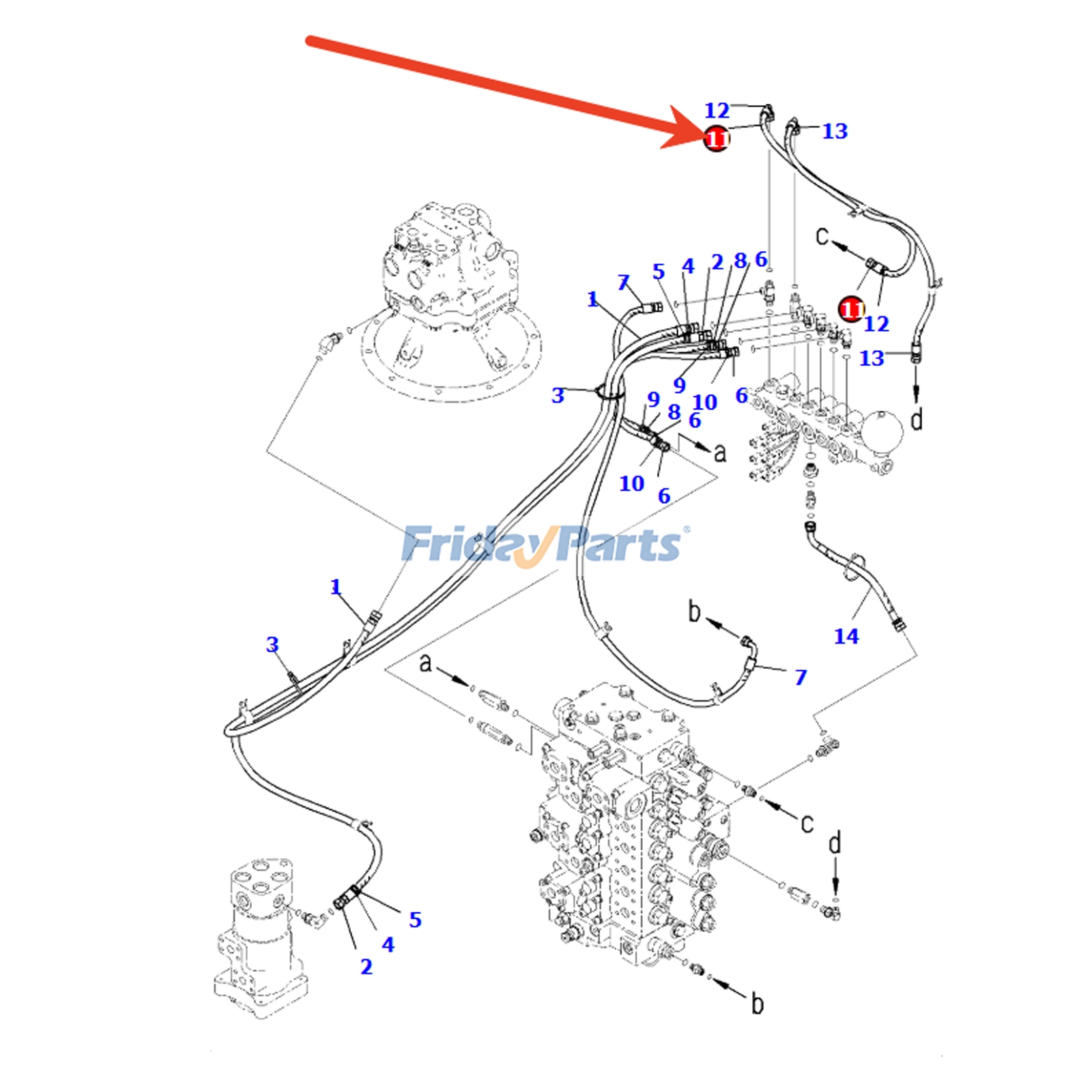 Hydraulic Hose for Excavator