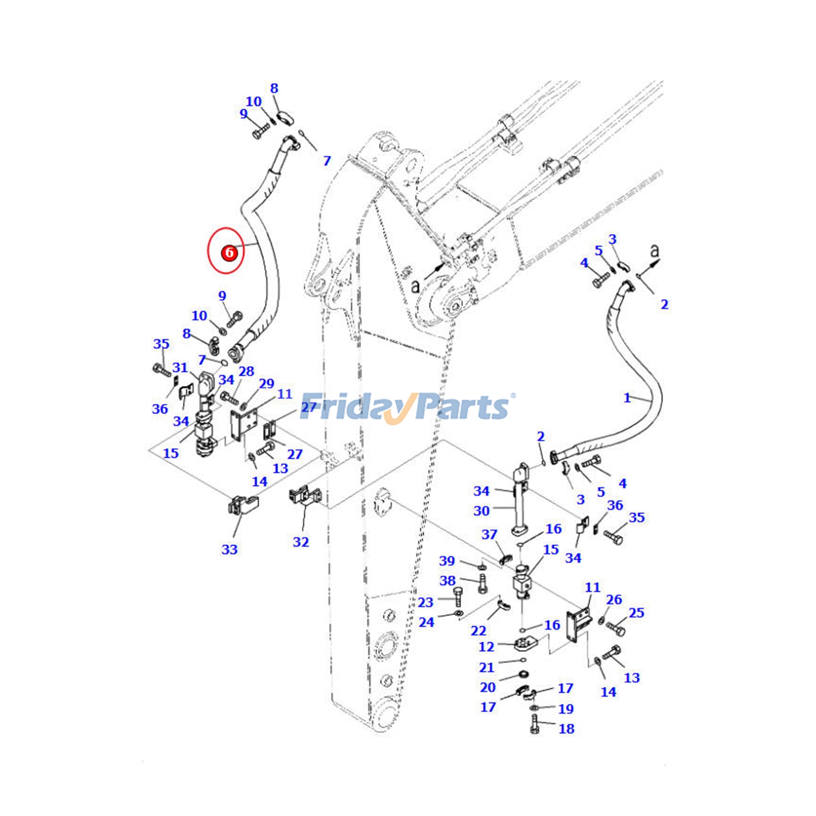 Hydraulic Hose for Excavator