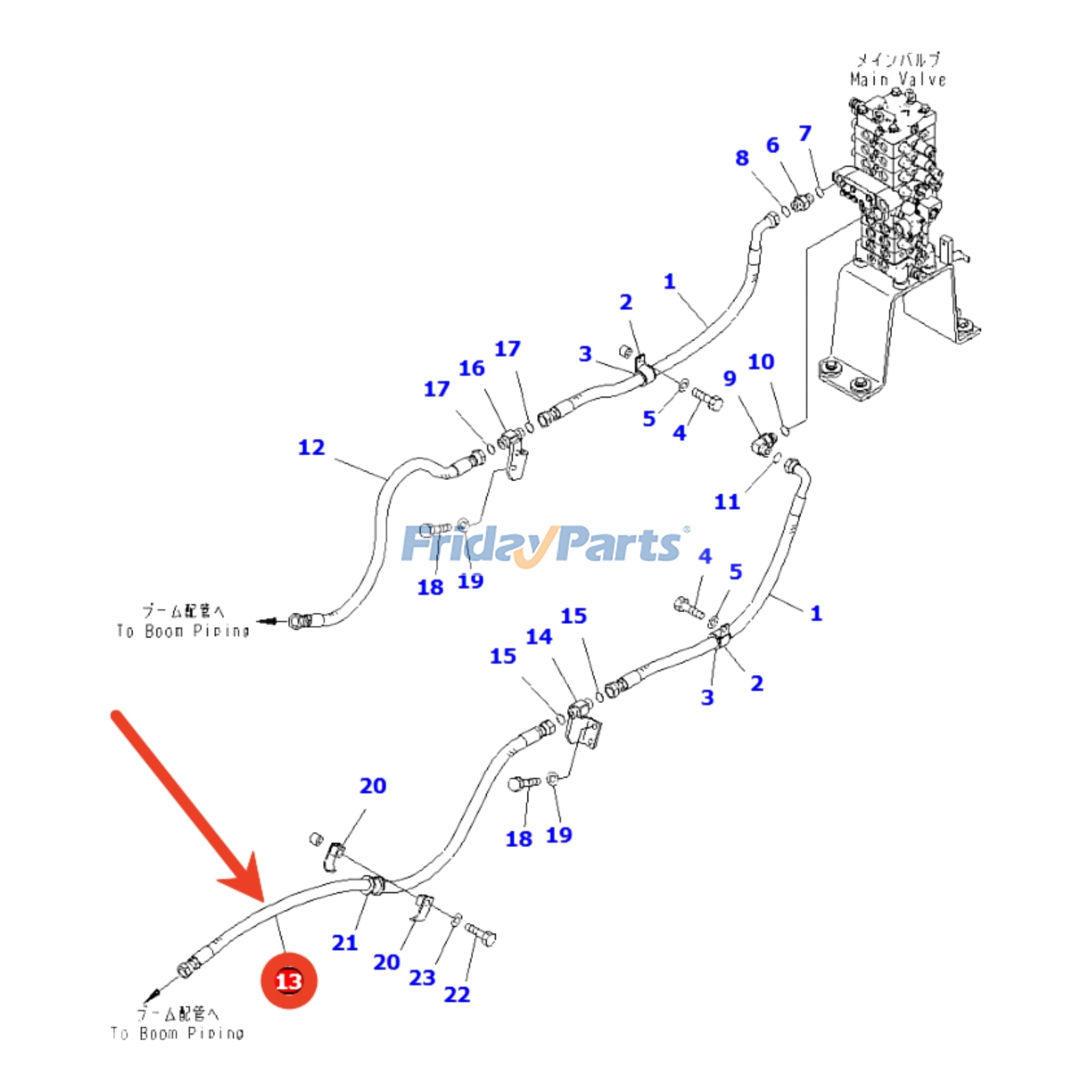 Hydraulic Hose for Excavator