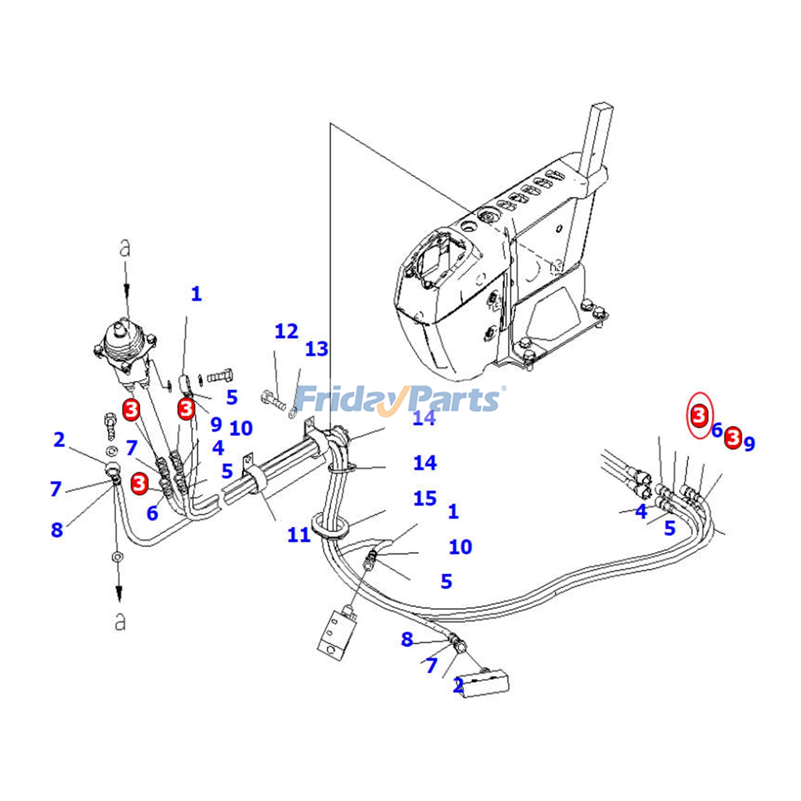 Hydraulic Hose for Excavator