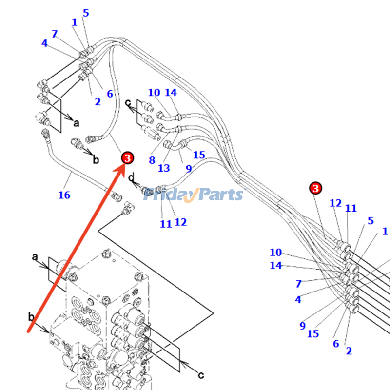 Hydraulic Hose for Excavator