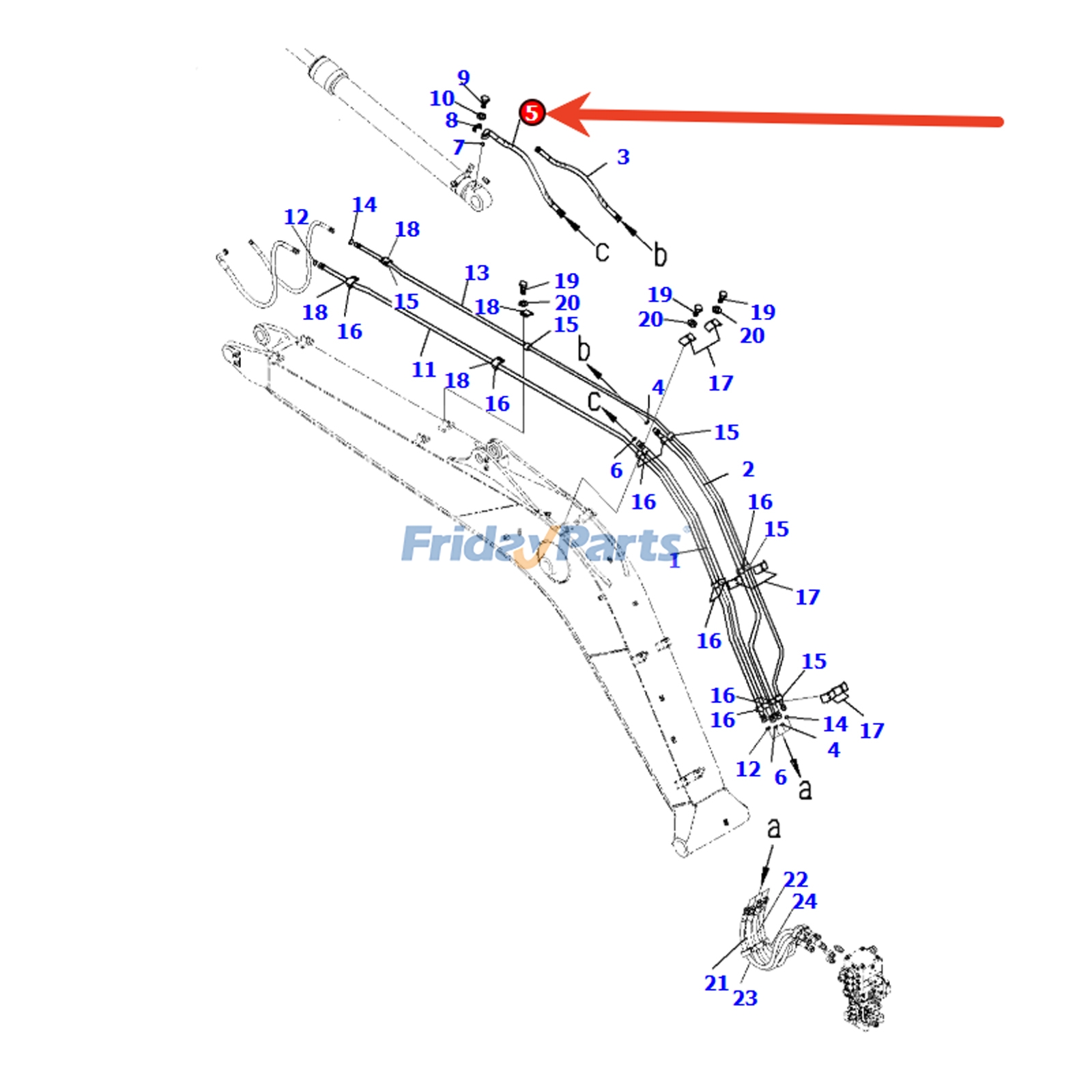 Hydraulic Hose for Excavator