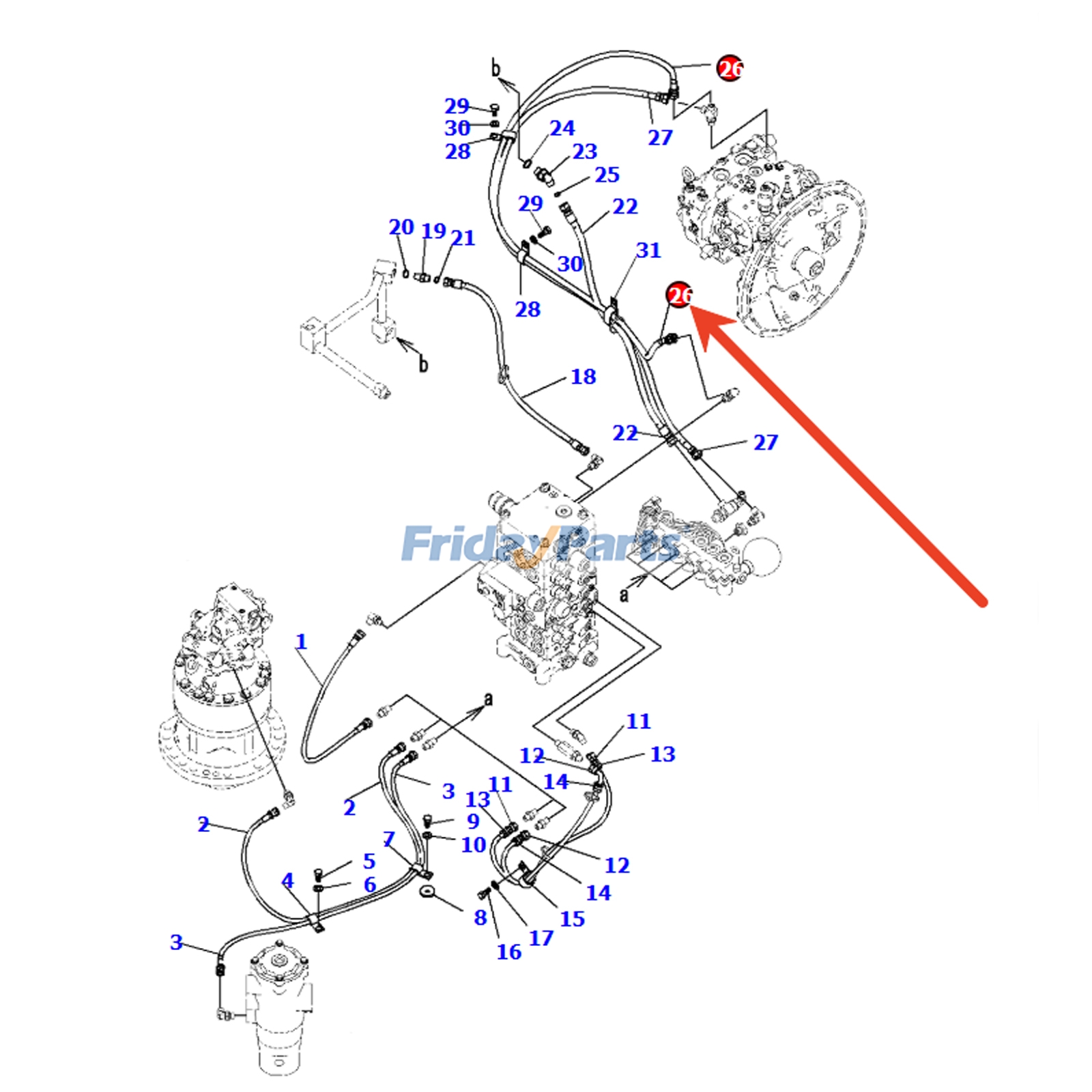 Hydraulic Hose for Excavator