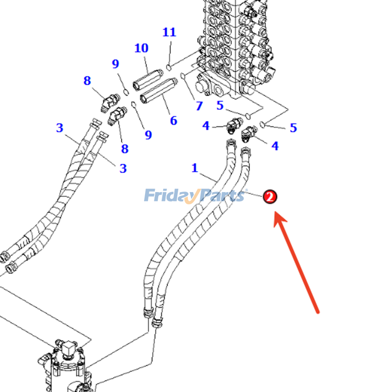 Hydraulic Hose for Excavator