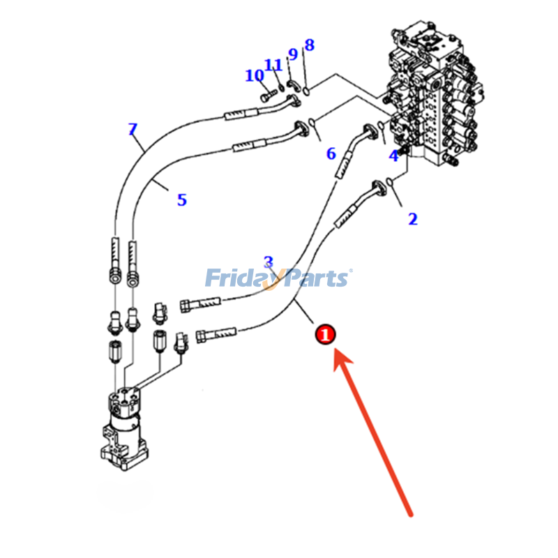 Hydraulic Hose for Excavator