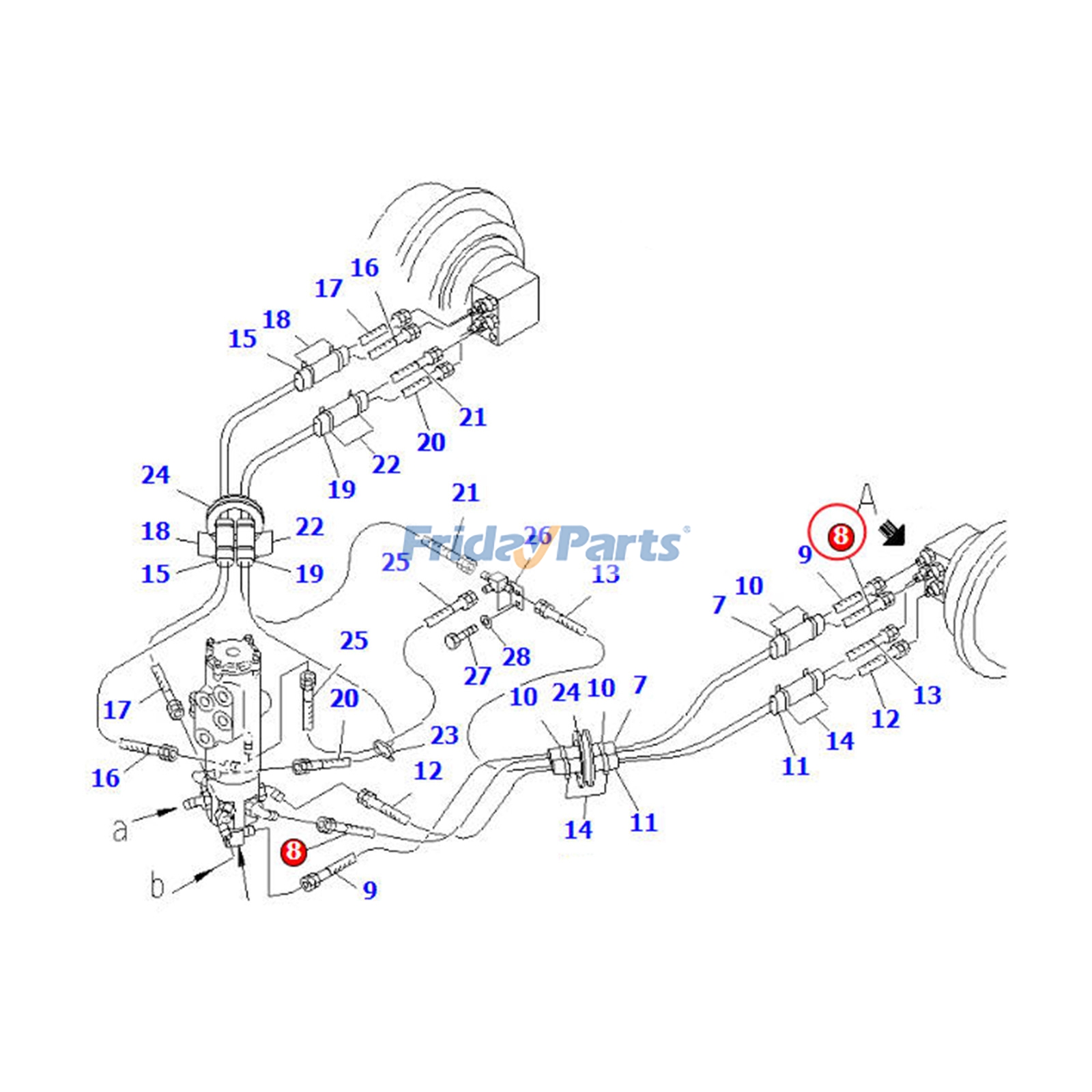 Hydraulic Hose for Excavator