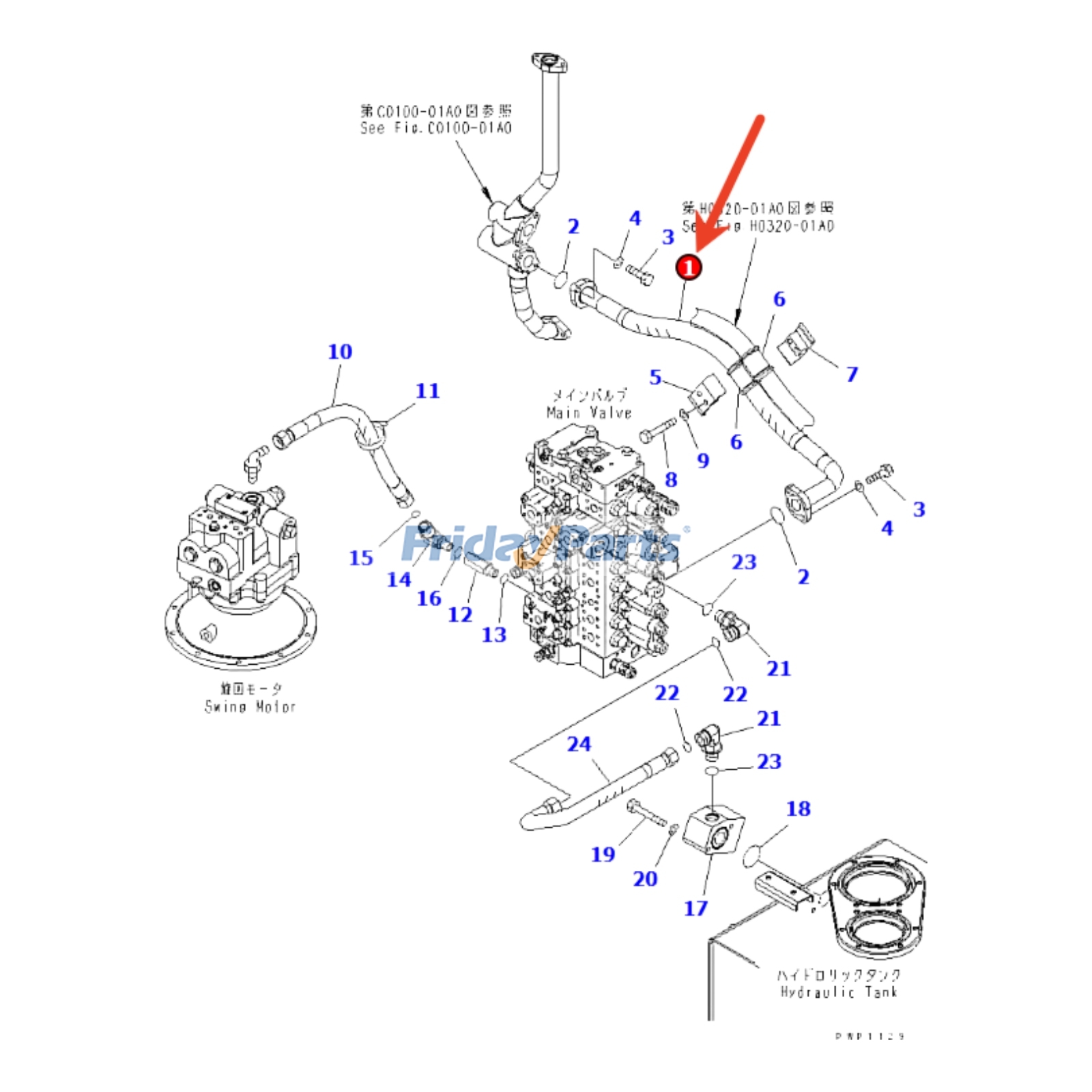 Hydraulic Hose for Excavator