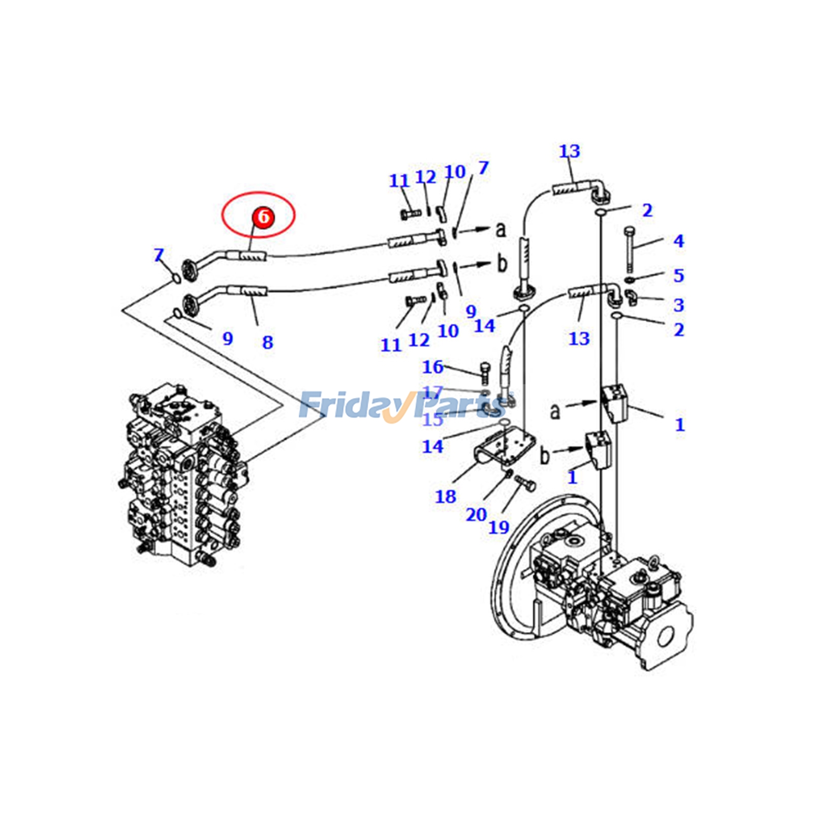 Hydraulic Hose for Excavator