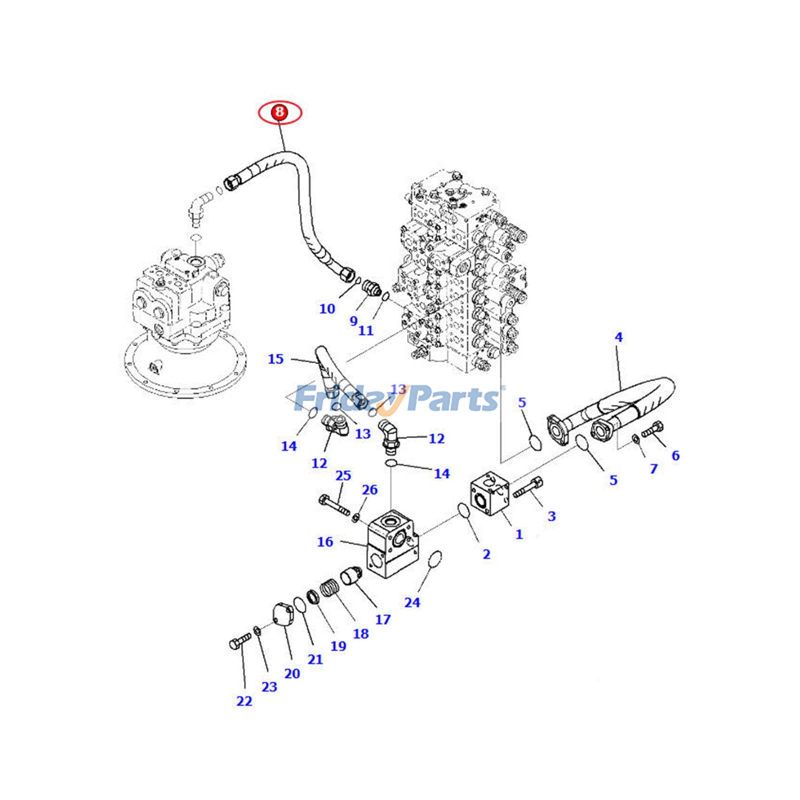 Hydraulic Hose for Excavator