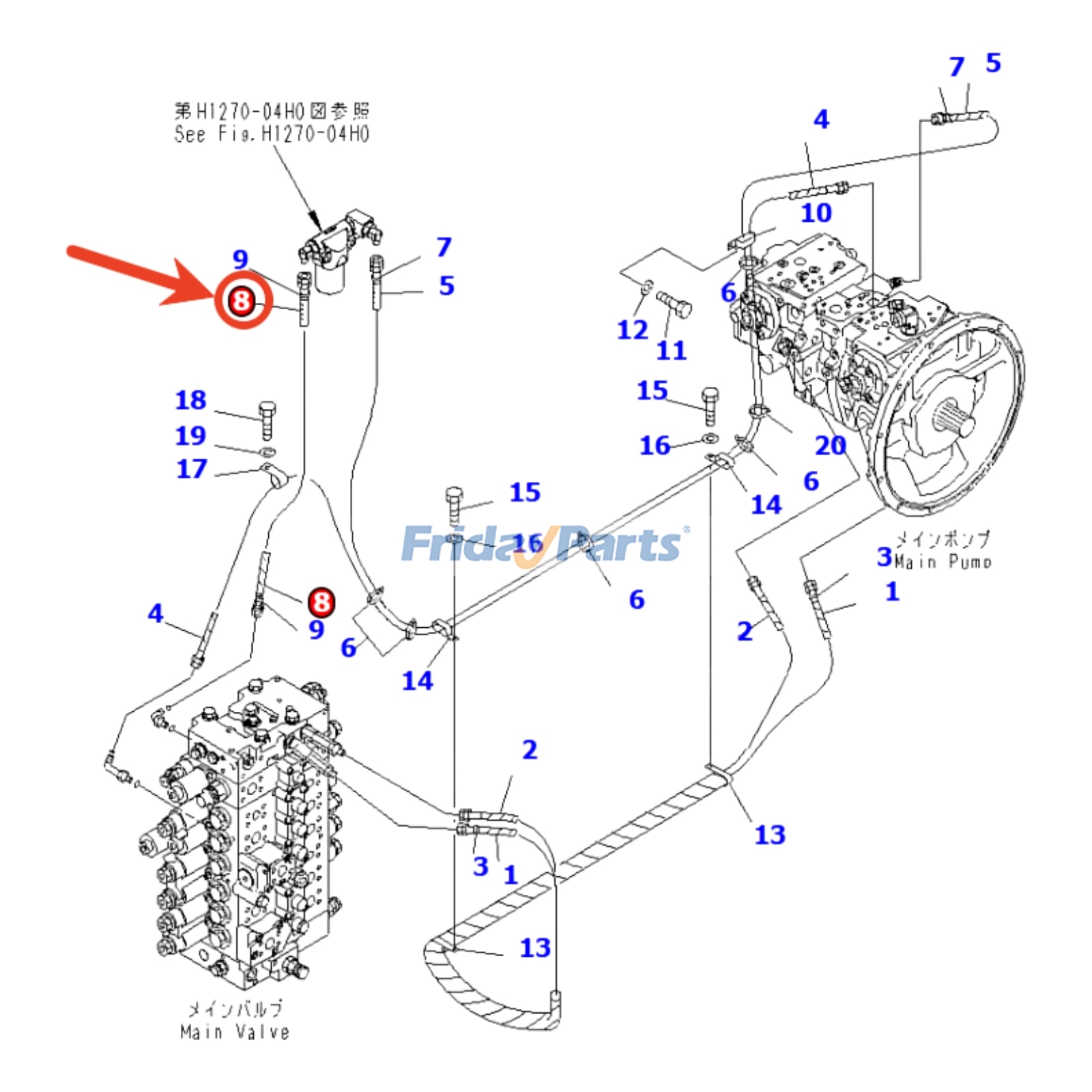 Hydraulic Hose for Excavator