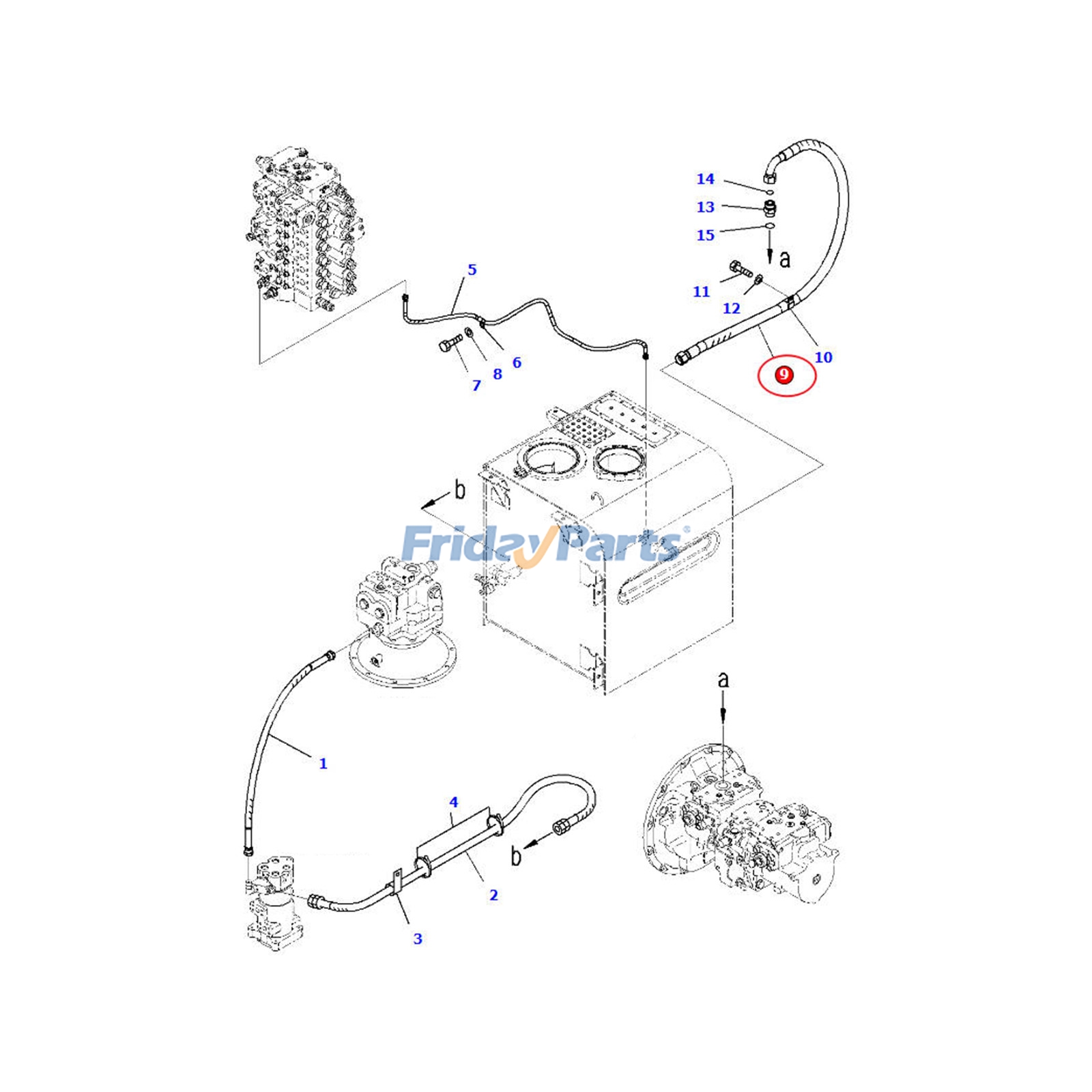 Hydraulic Hose for Excavator