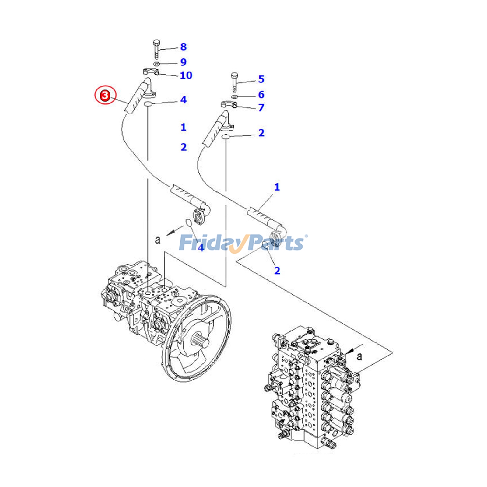 Hydraulic Hose for Excavator
