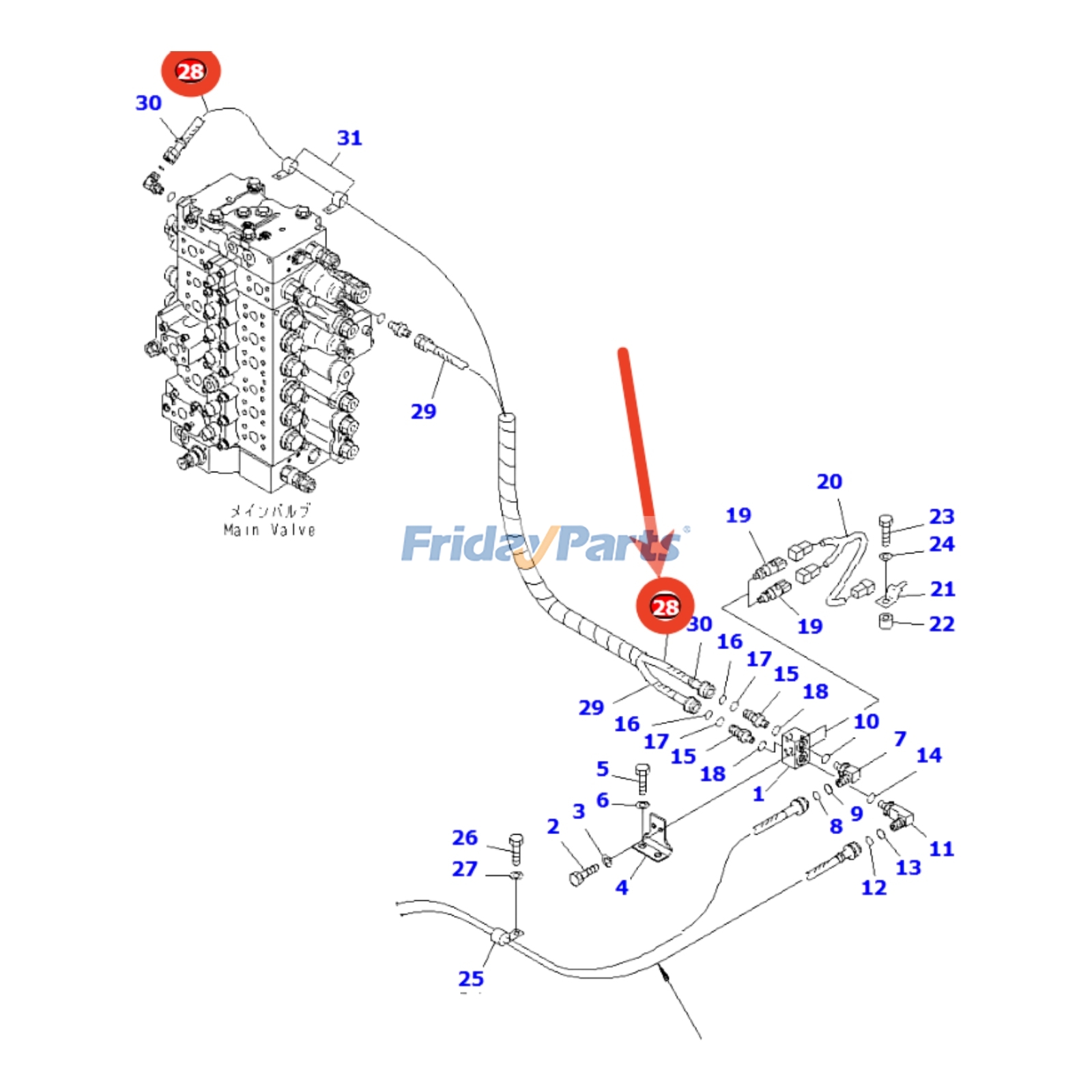 Hydraulic Hose for Excavator