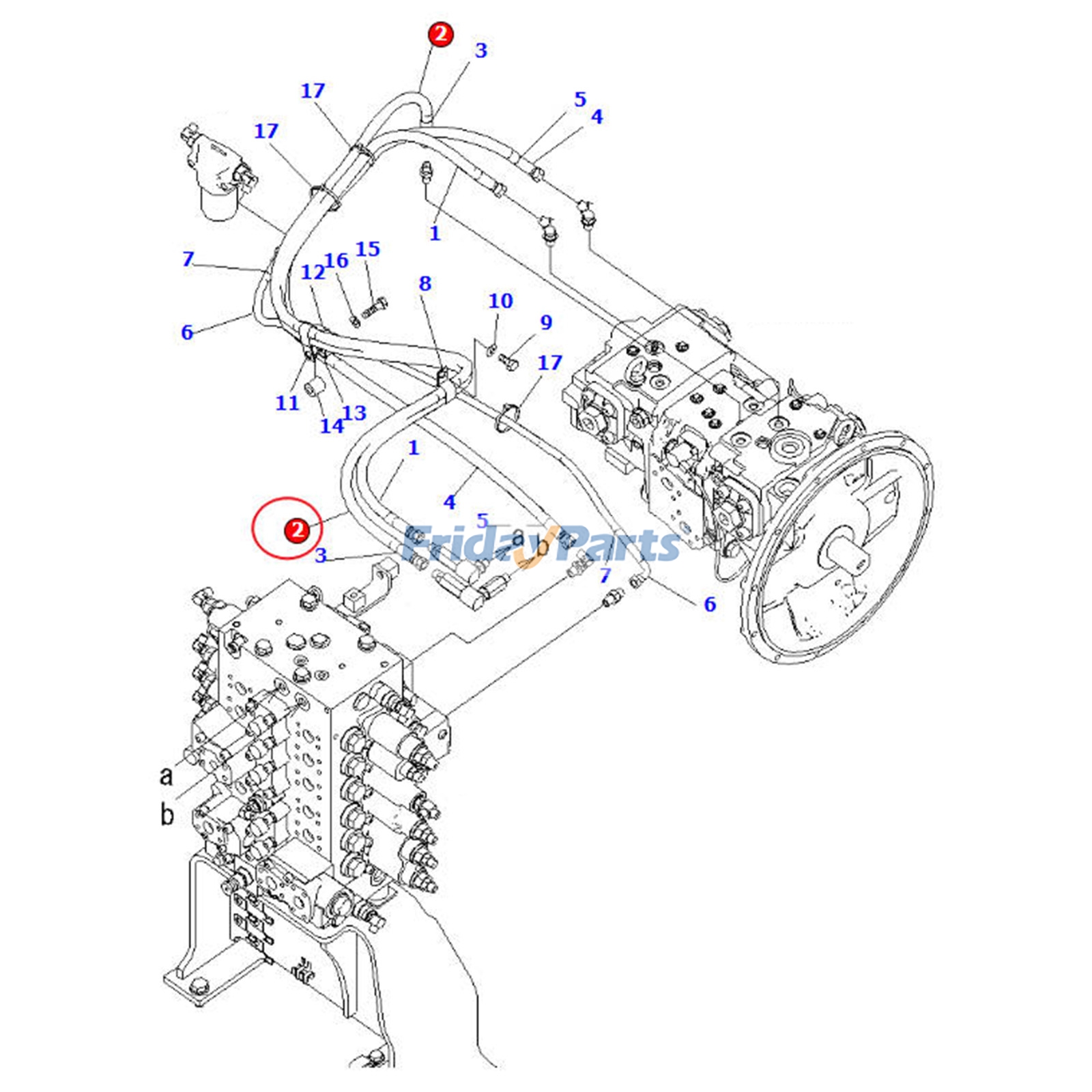 Hydraulic Hose for Excavator