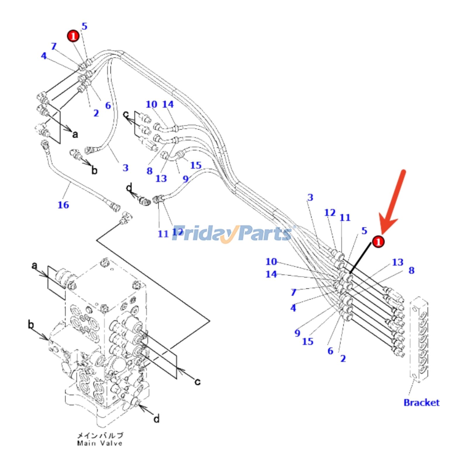Hydraulic Hose for Excavator