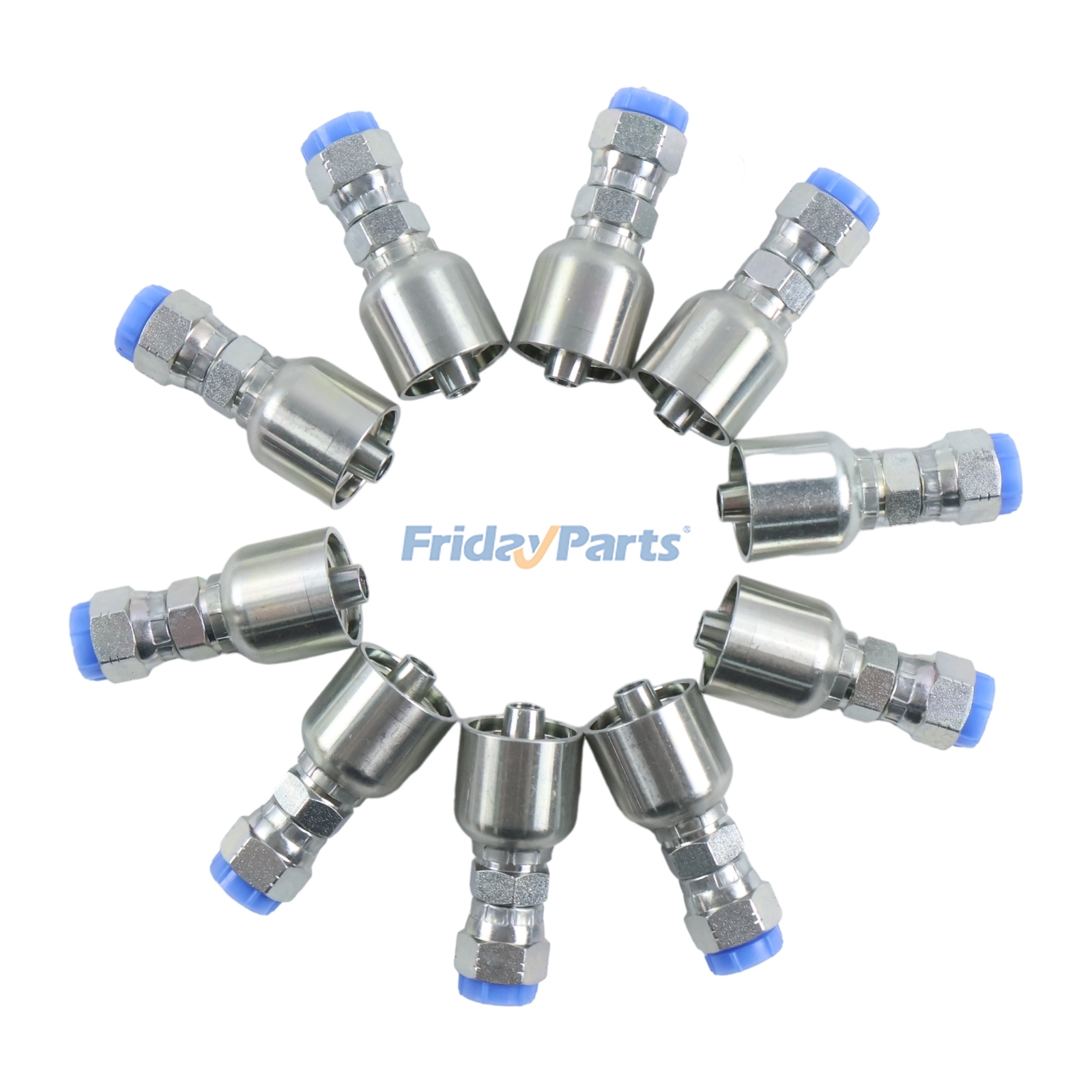 Conector giratorio hembra para manguera hidráulica, repuesto para Parker C-FJX-06-06 Para Parker