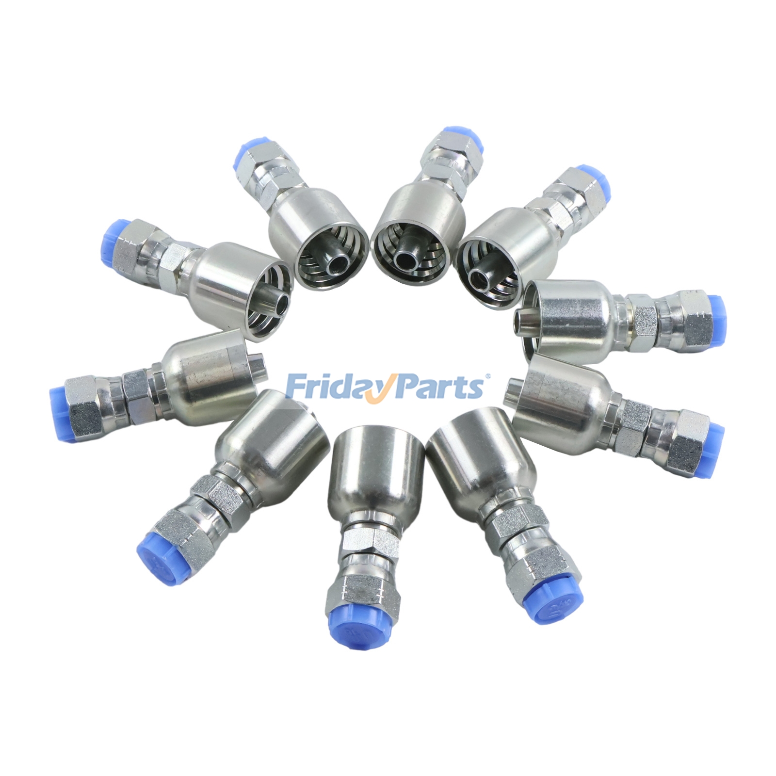 Conector giratorio hembra para manguera hidráulica, repuesto para Parker C-FJX-06-06 de FridayParts