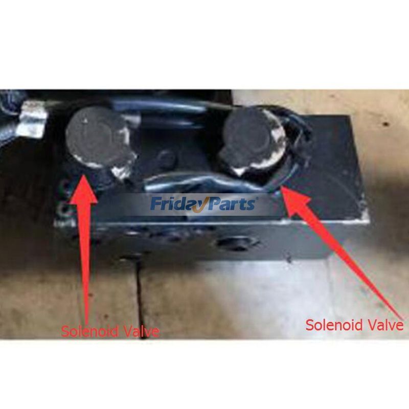 Pompe hydraulique principale B0600-27005 Kayaba PSVD2-27E-4 avec deux électrovannes pour excavatrice Yammar 60 Yamaha YM55 Kubota 60 IHI 60pourPour KOMATSU,Pour KUBOTA,Pour Yamaha,Pour YANMAR