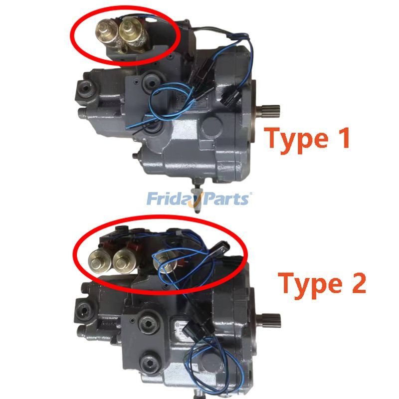 Hydraulic Main Pump PSVD2-17E for Yammar With Solenoid Valve for Excavator