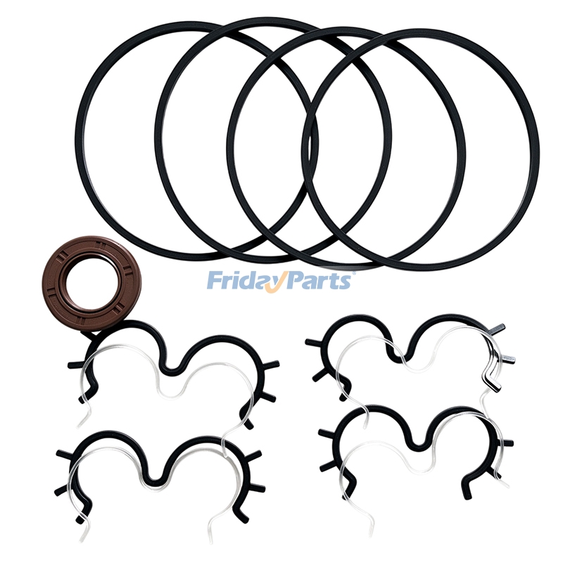 Kit de sellos para bomba principal hidráulica D149283 para cargadora CASE 580SK 580K para Pala cargadora