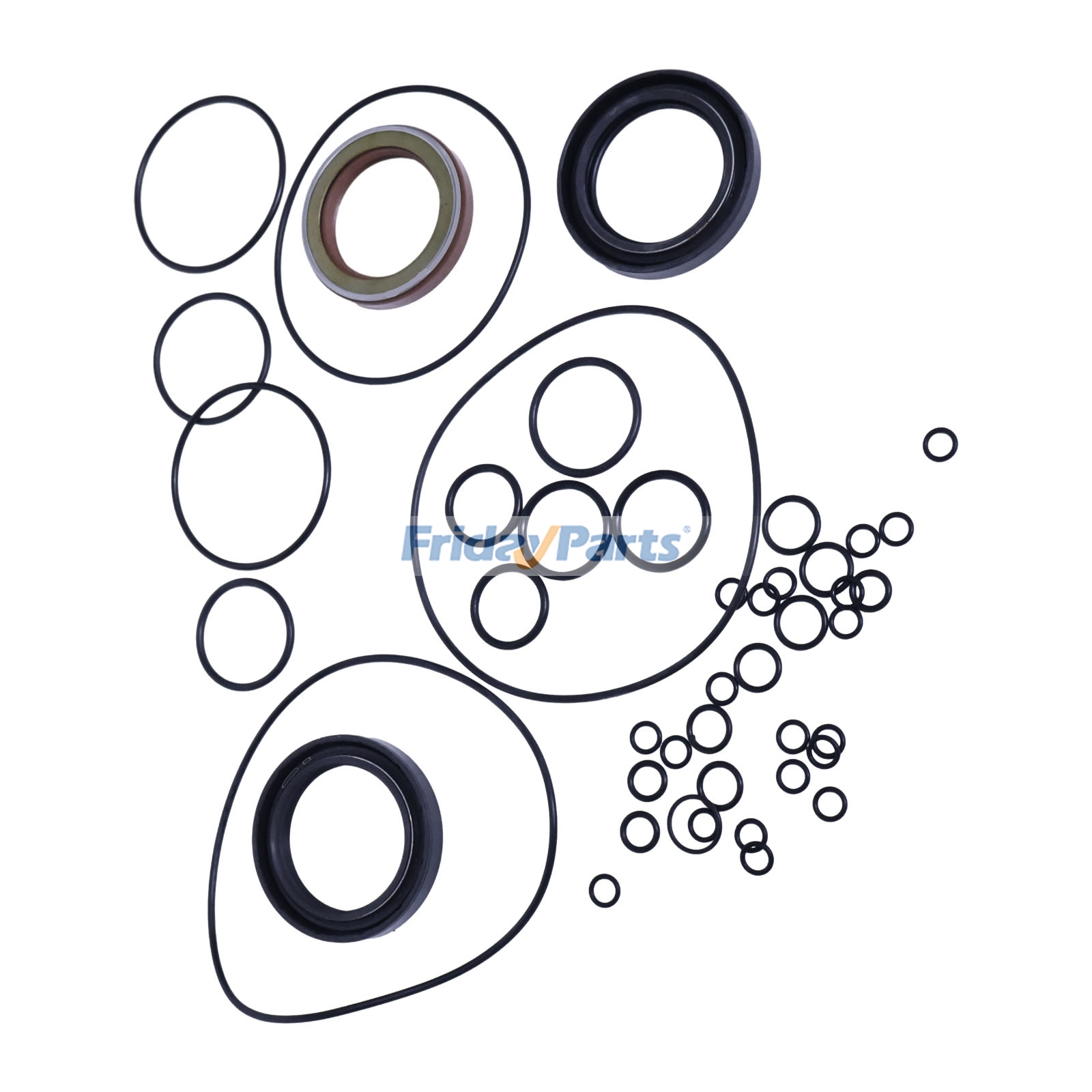 Dichtungssatz für die hydraulische Hauptpumpe für Hitachi ZX330-3 ZX330-5G ZX350LC-5 ZX350LC-5N ZX370F-3 ZX380LC-5 ZAXIS350LC-5N ZAXIS380LC-5Nfür Für HITACHI