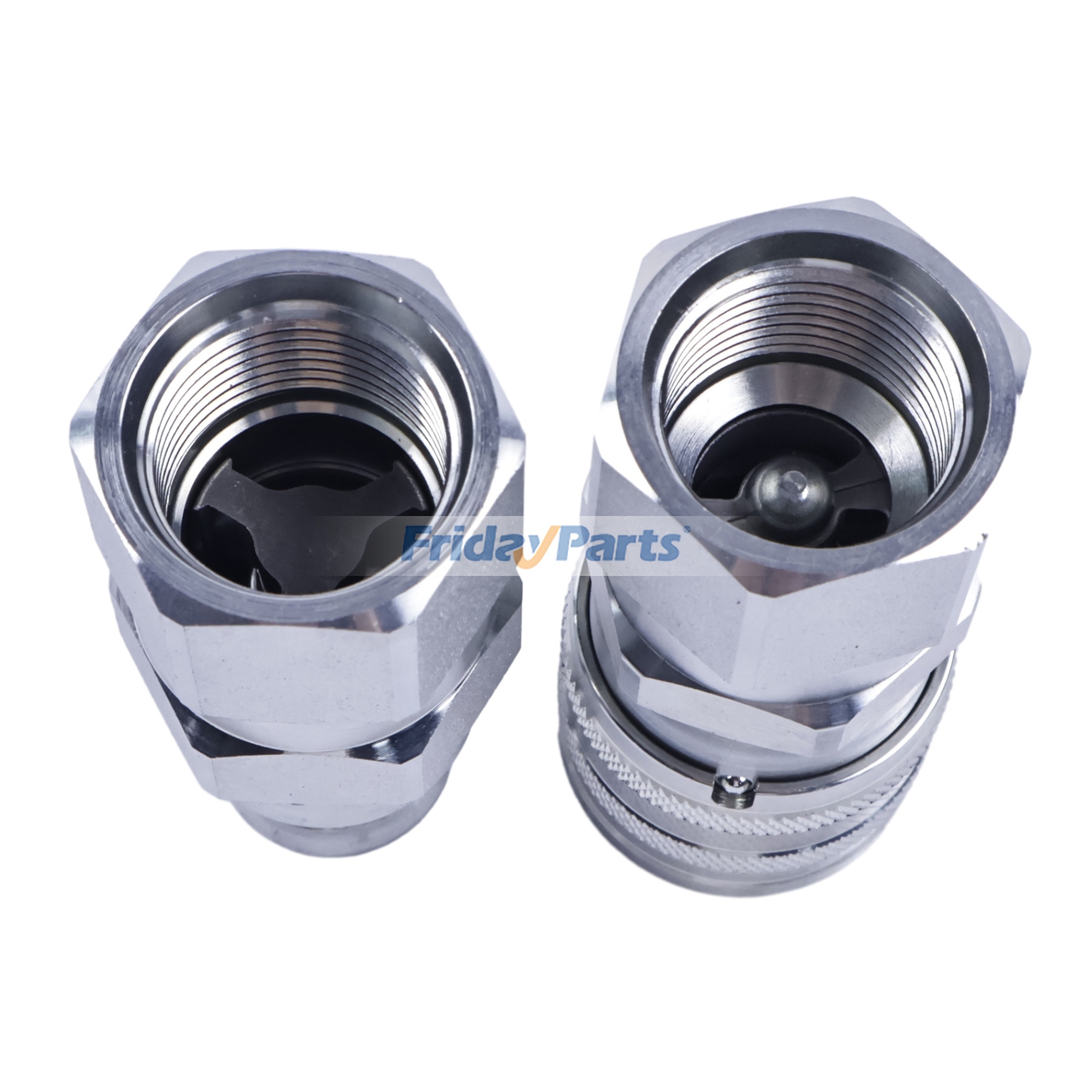 Hydraulic Male & Female Flat Face Coupler Kit For HITACHI,For JOHN DEERE Engine,Excavator,Loader