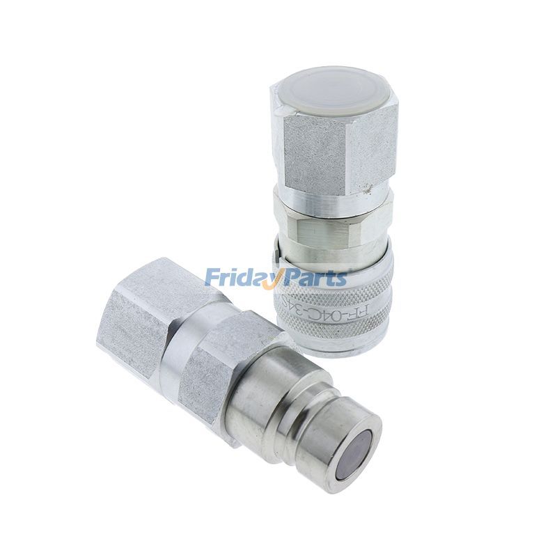 JOHN DEERE用用油圧オス＆メスフラットフェイスカプラキット AT312470 KV14216 John Deere 110 240 250 260 270 315 317 320 325 328 332 410G 310G 320D 318D 310SG用