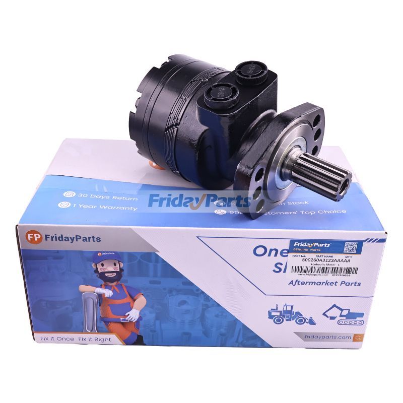 Aftermarket White 500260A3123AAAAA 500260A5123AAAAA Hydraulic Motor