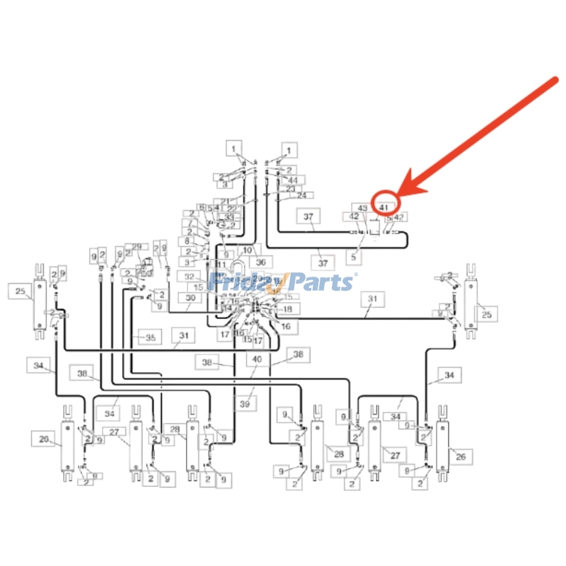 Hydraulic Motor for Other Agricultural Equipment