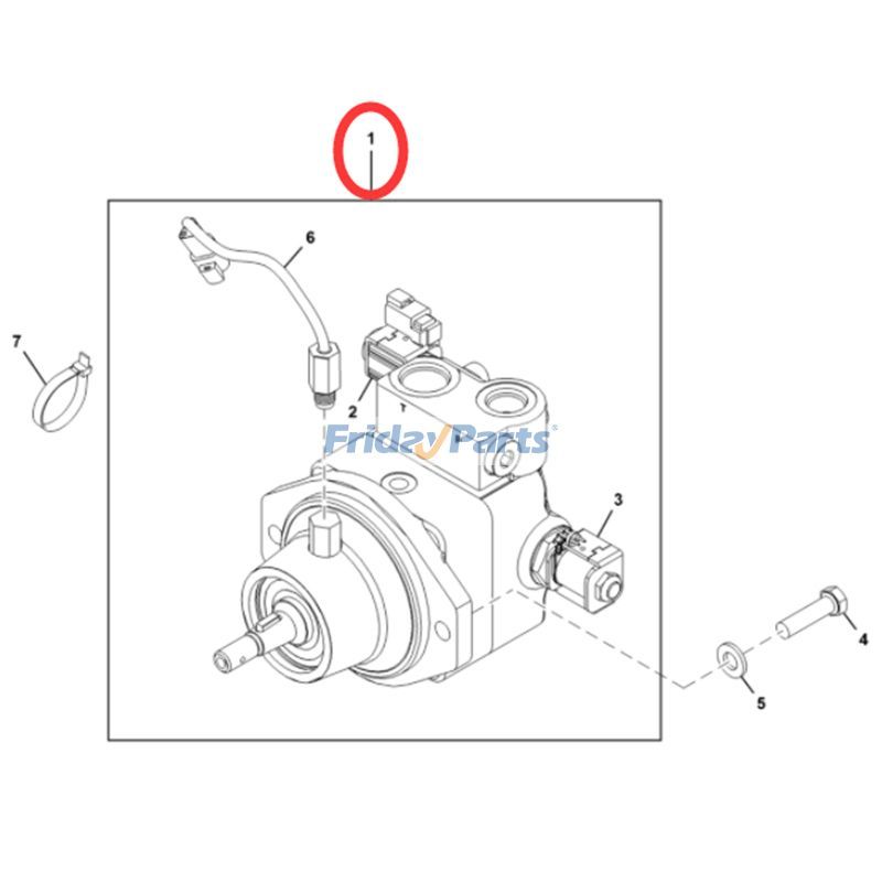 JOHN DEERE用油圧モーター