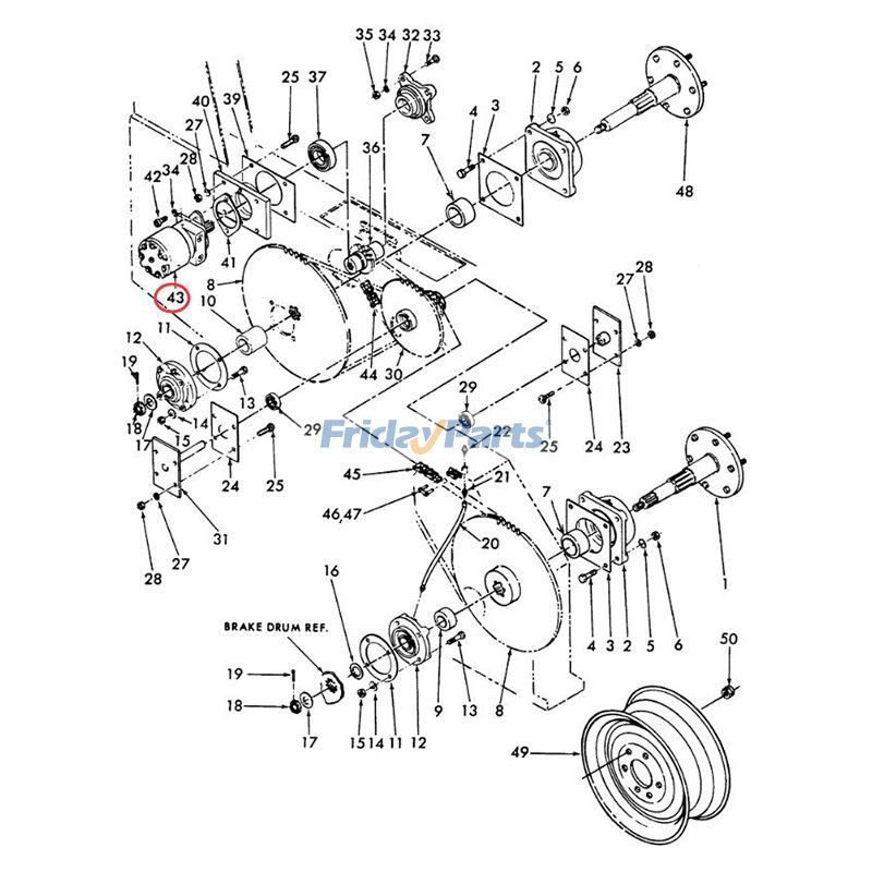  Hydraulic Motor Ford Compact For Ford,For New Holland
