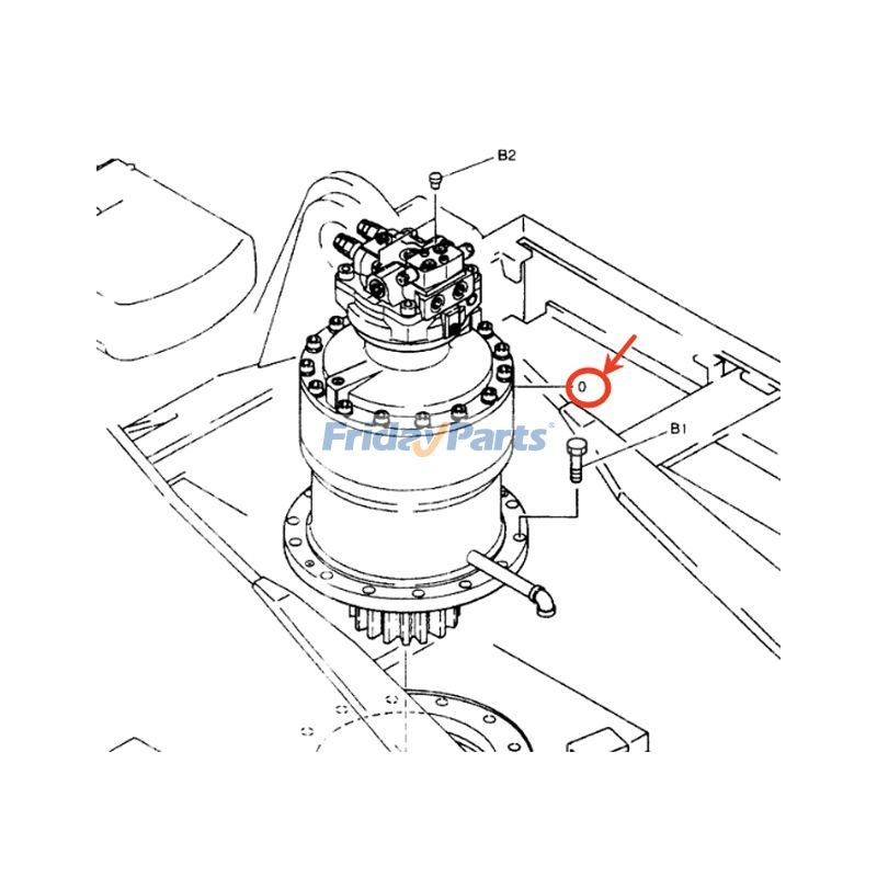 Hydraulic Motor for Excavator