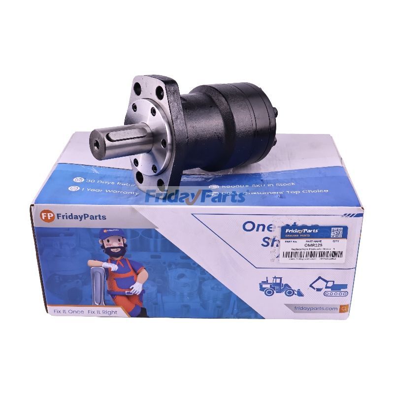 Moteur hydraulique de remplacement OMR125 pour Sauer Danfoss