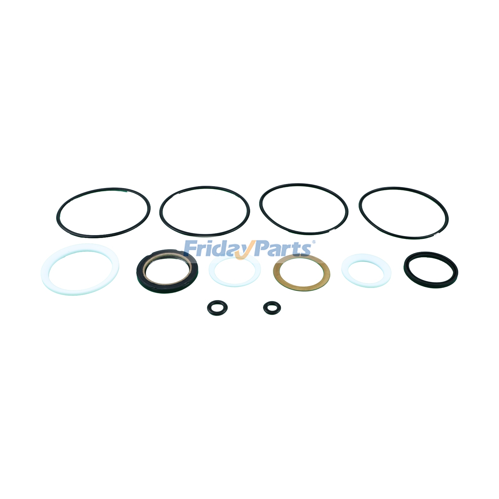 Kit de sello de motor hidráulico de repuesto Eaton Char-Lynn 2000 Series 61258-000 para excavadoras, topadoras, maquinaria agrícola e industrial Para Eaton