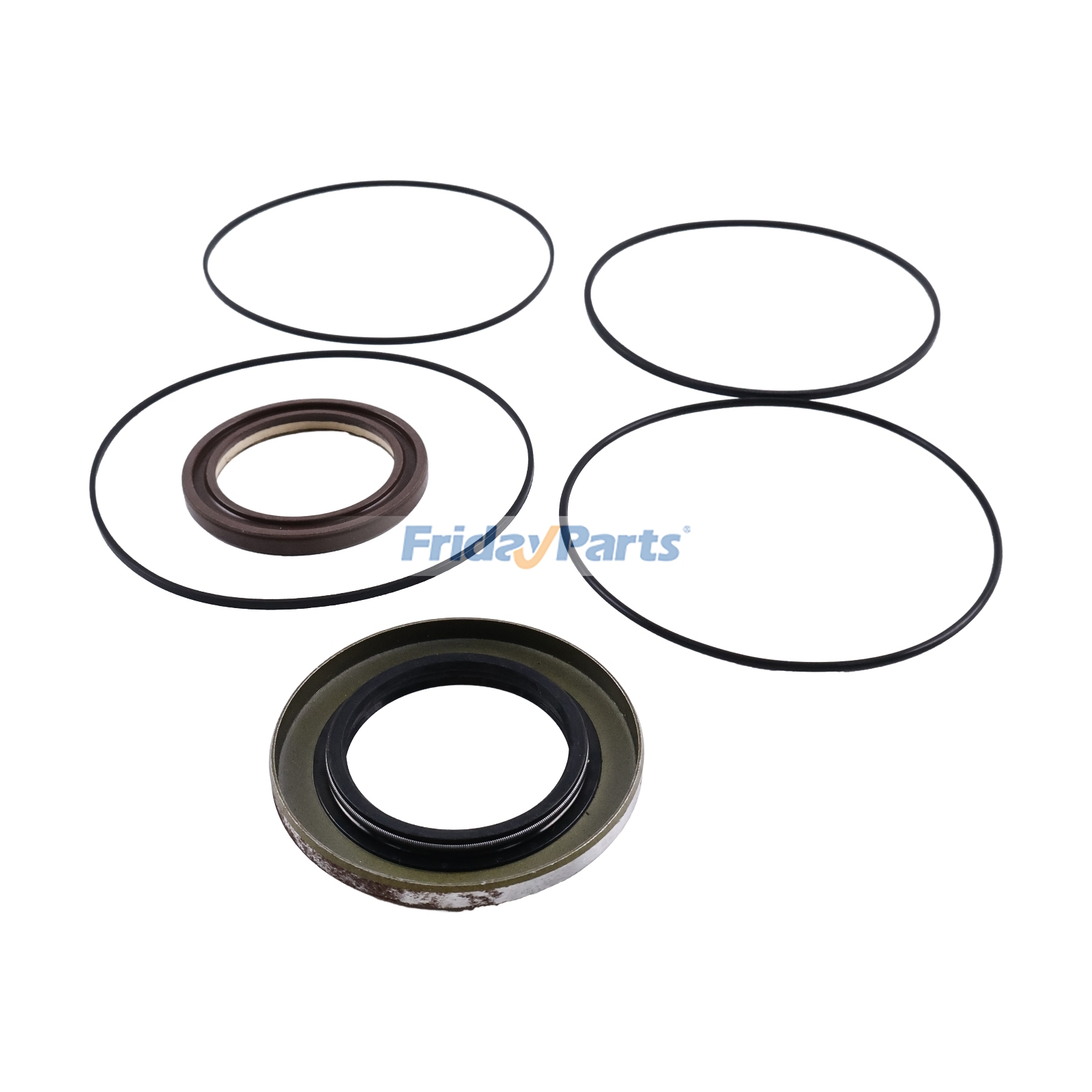 Hydraulic Motor Seal Kit compatible with Excavator