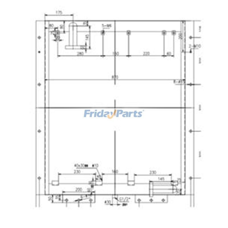 FridayParts Hydraulikölkühler