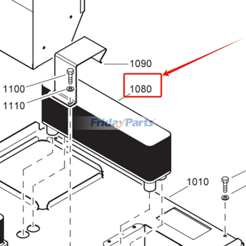 FridayParts Hydraulikölkühler