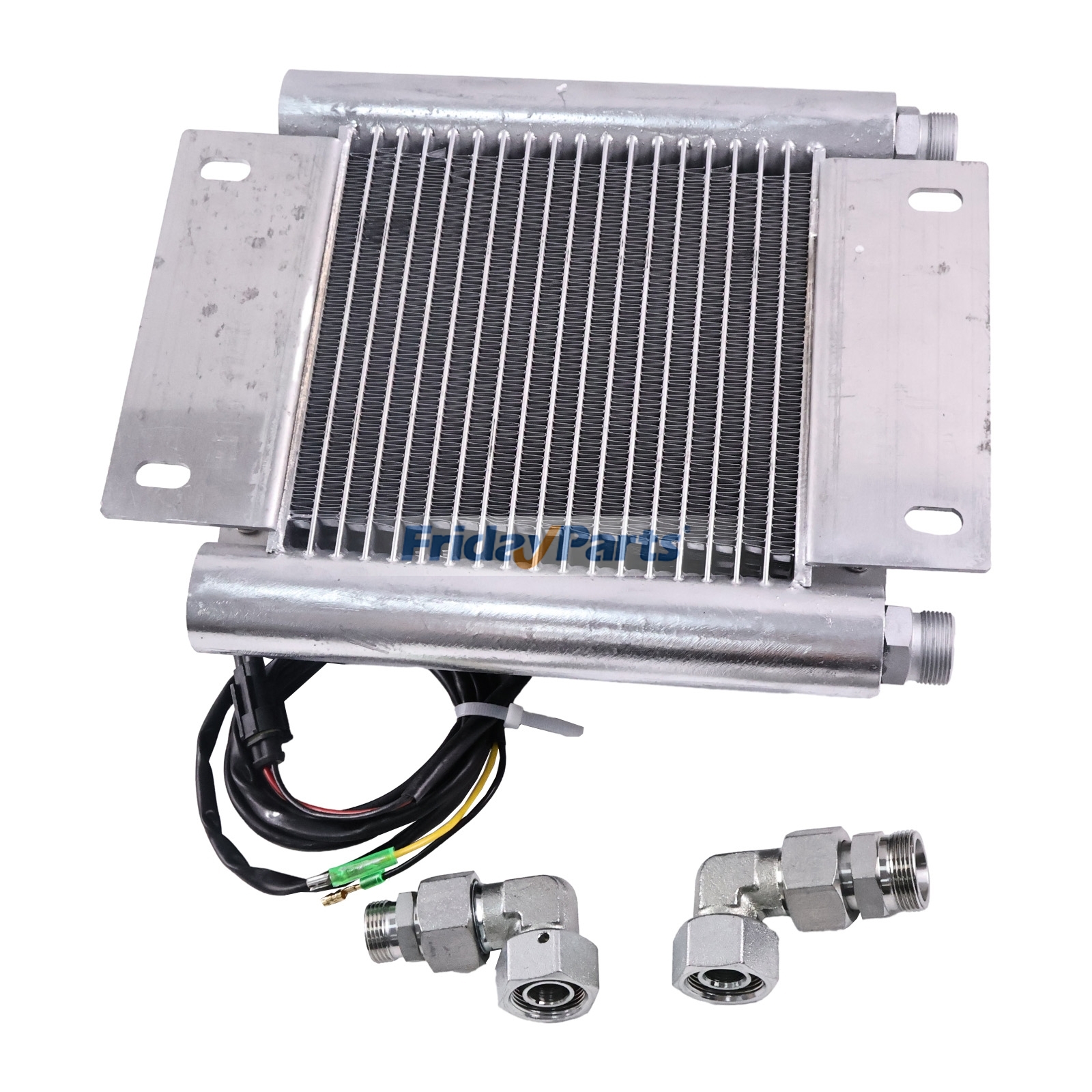 Hydraulic Oil Cooler Radiator Fan compatible with Excavator