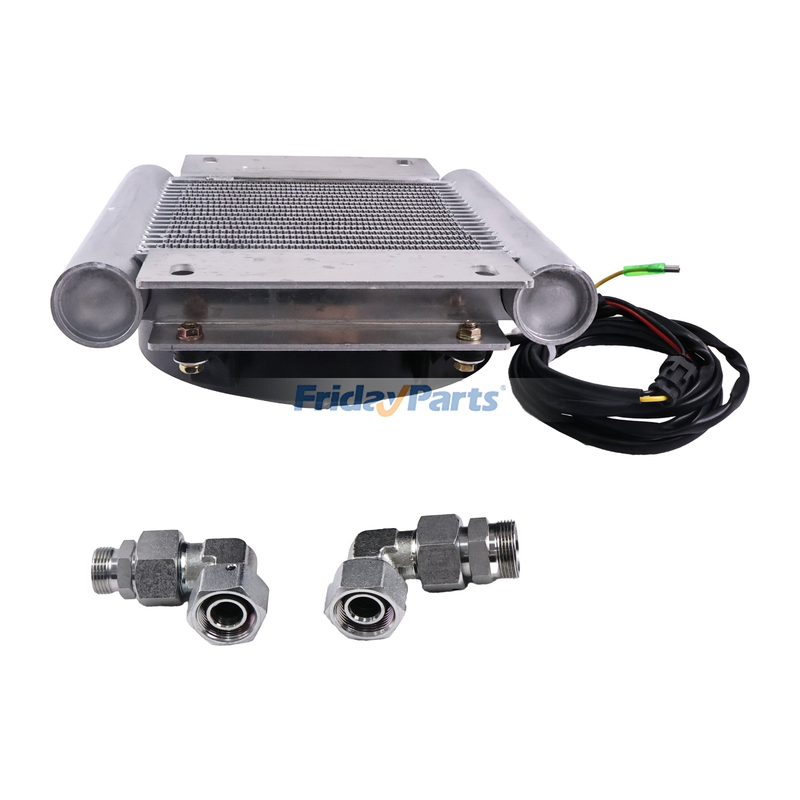 FridayParts Hydraulic Oil Cooler Radiator Fan