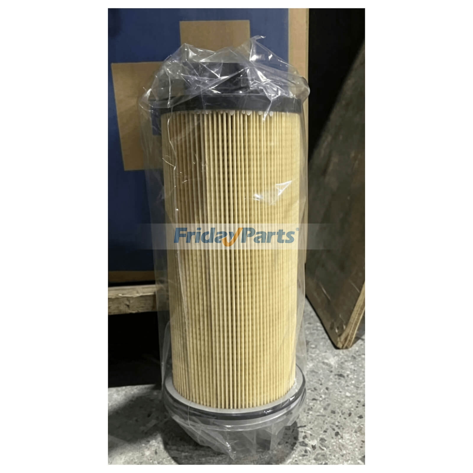 Élément filtrant à huile hydraulique 0009831678 pour chariots élévateurs Linde H20D, H25-600CNG, H25-600D, H25-600T et Linhai H25D.