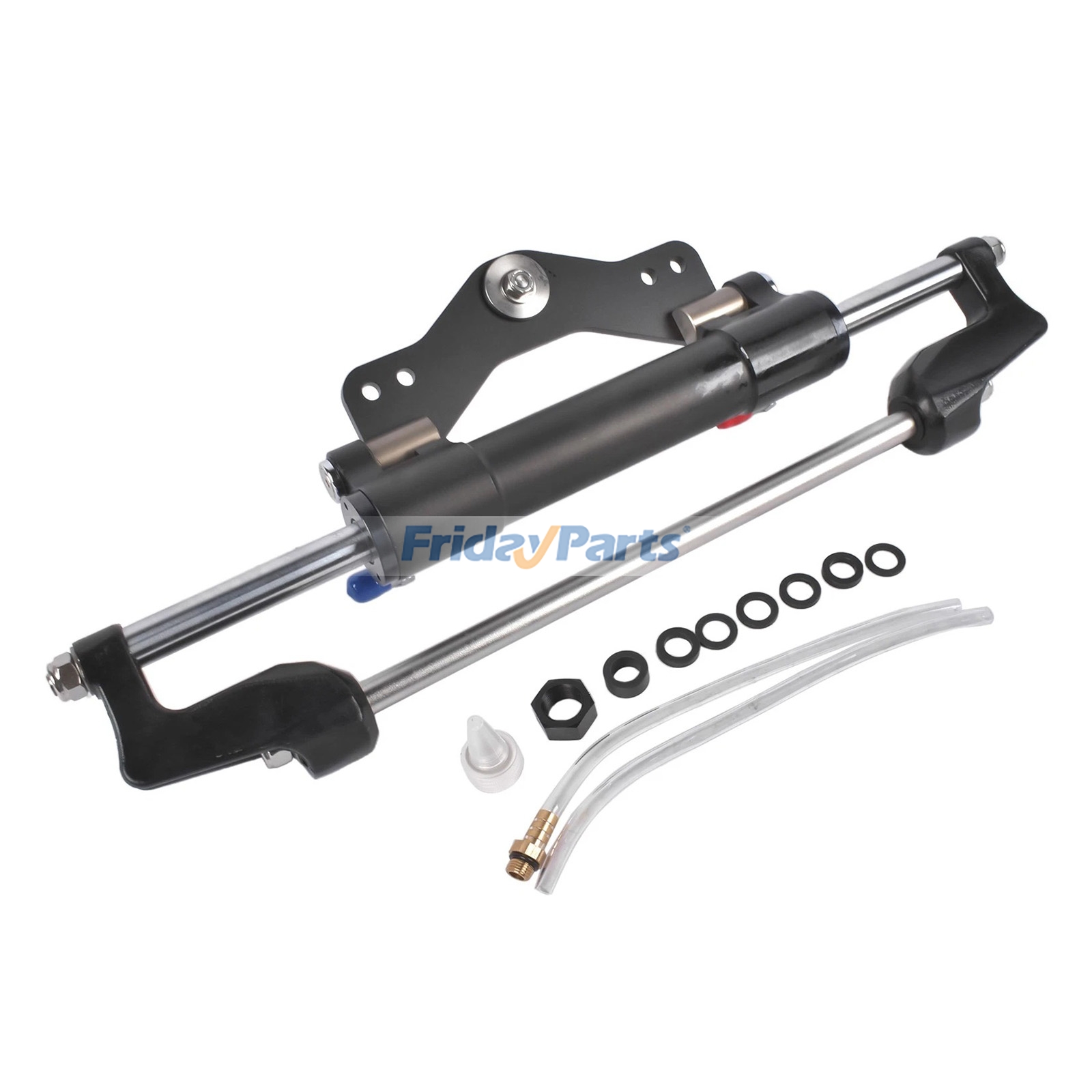 Cilindro de dirección hidráulica para motores fueraborda Johnson Evinrude 65-300HP E250DPX y Yamaha 25-70HP - Reemplaza a Seastar HC5348-3