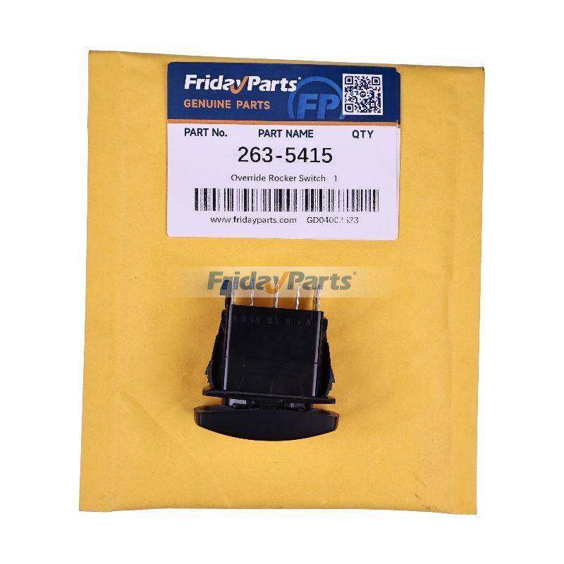 Interruptor basculante de anulación hidráulica 263-5415 para cargadora Caterpillar CAT Engine 3044C C3.4 232D 262D 272C 297D 289D 299D