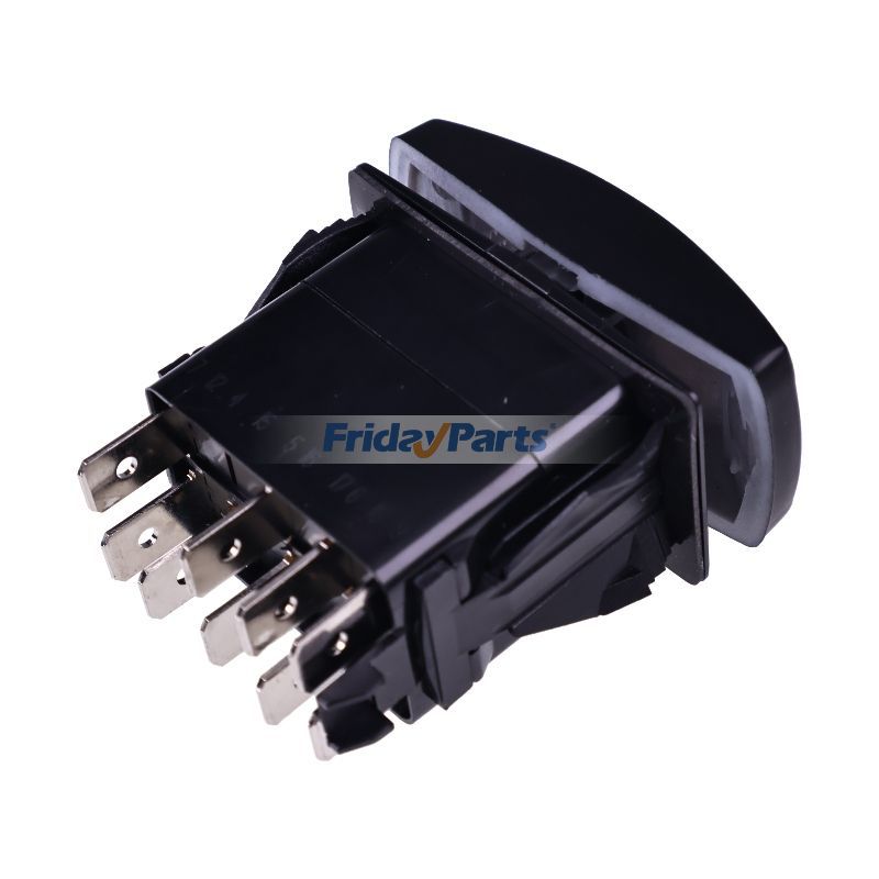 Interruptor basculante de anulación hidráulica 263-5415 para cargadora Caterpillar CAT Engine 3044C C3.4 232D 262D 272C 297D 289D 299D de FridayParts