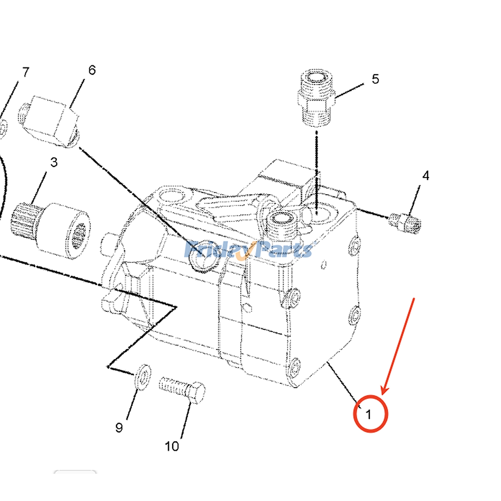 Hydraulic Piston Motor for Compactor,Engine