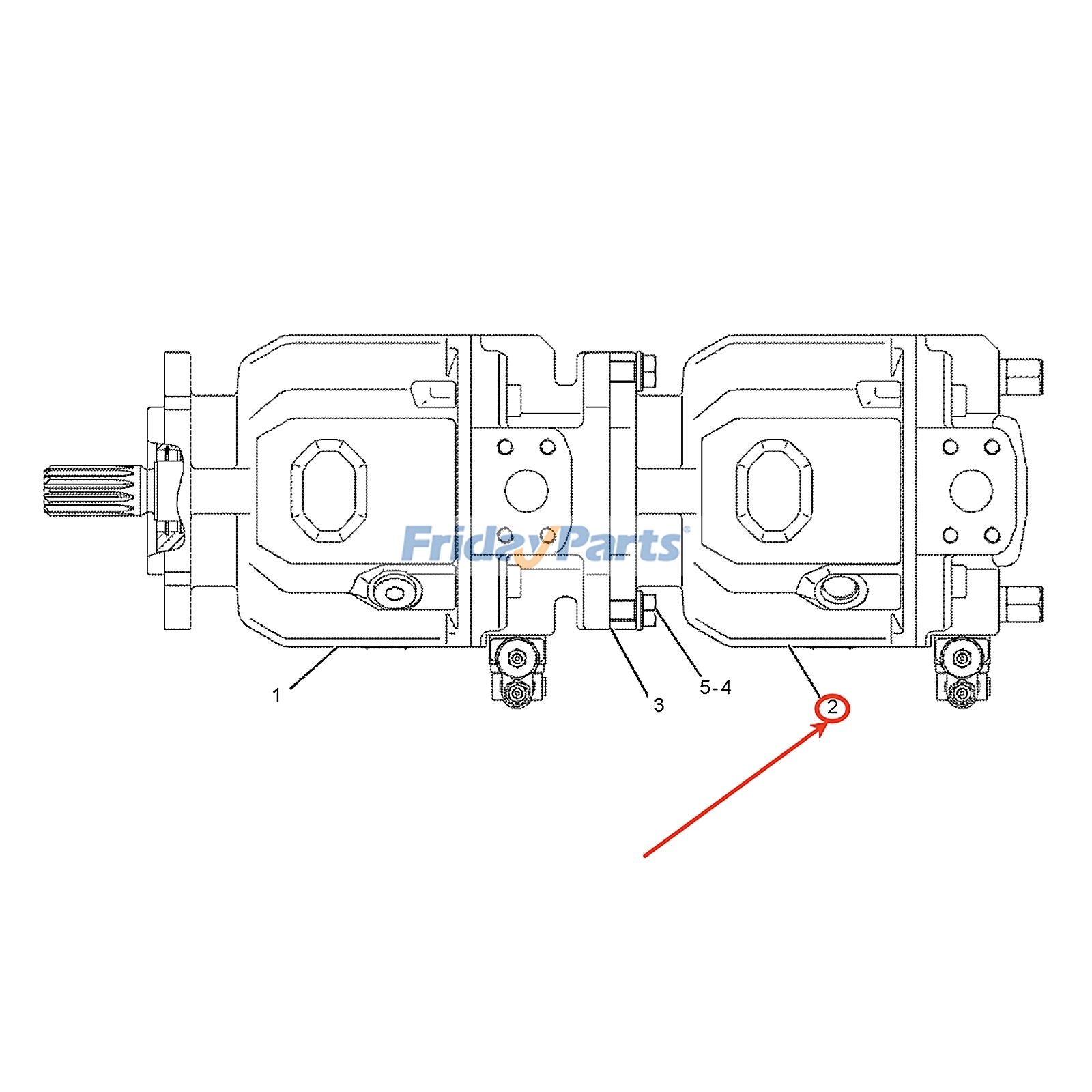 Bomba de pistão hidráulica 300-9482 para motor Caterpillar CAT C9.3 C9, carregadeira de esteiras 973, 973K e 973D. para Motor,Carregadora 