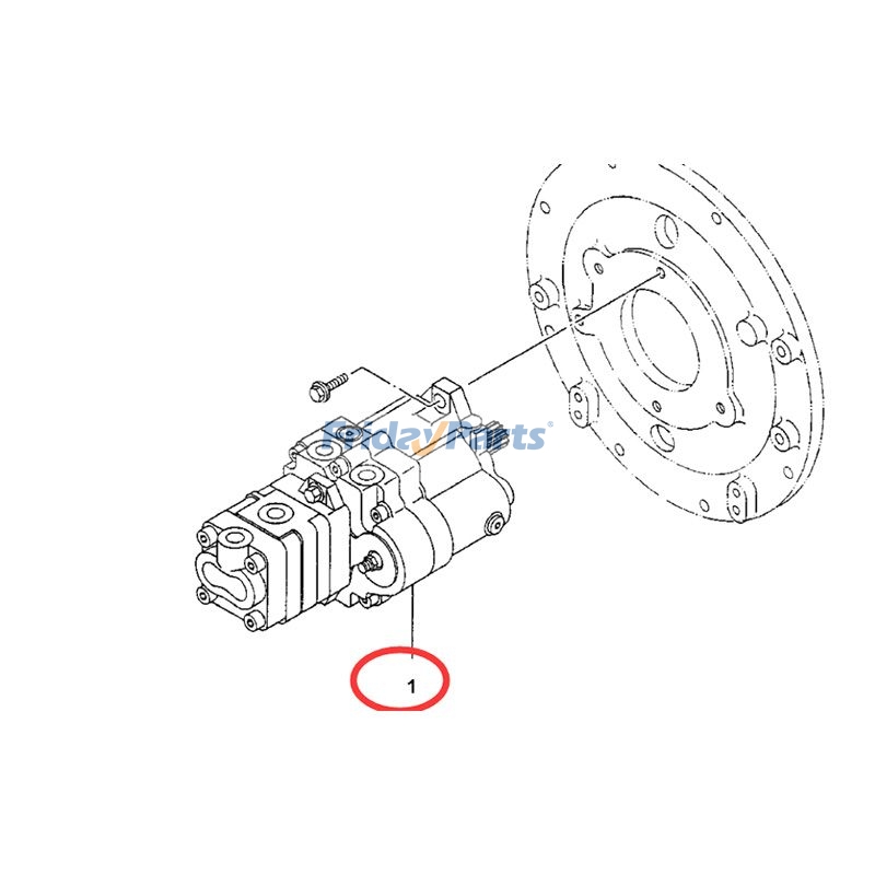 Hydraulic Piston Pump for Excavator