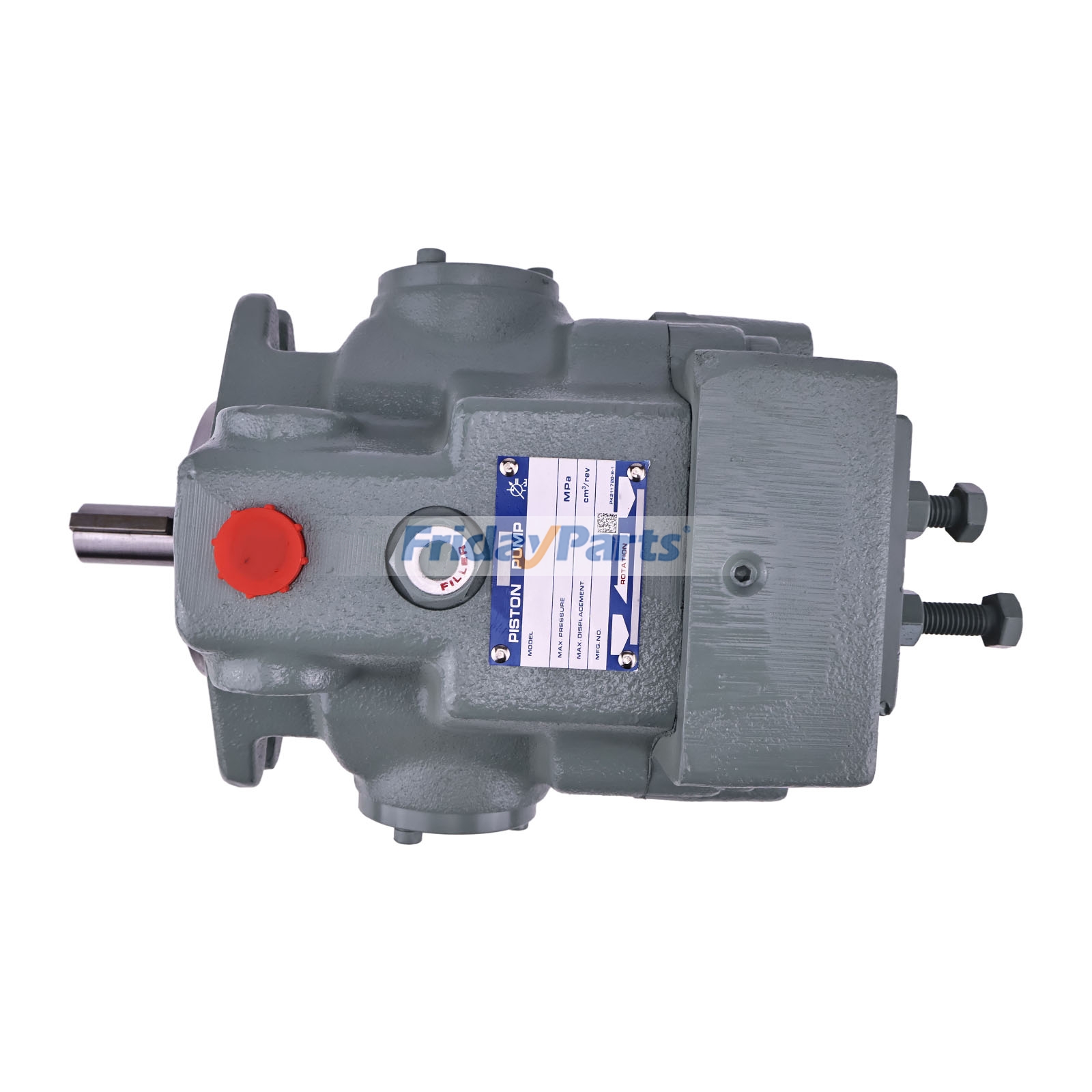 Bomba de pistón hidráulica A37-FR-01-BK-32 para Yuken de FridayParts